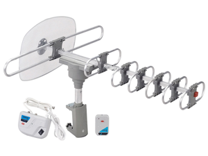 QuantumFX ANT-105 HDTV Motorized and Amplified Digital Outdoor TV Antenna QuantumFX ANT-105 HDTV Motorized and Amplified Digital Outdoor TV Antenna