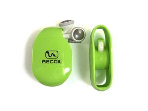 Recoil Automatic Cord Winder for Headphones and Earbuds. No More Tangled Headphones! Green, Small (RC02B-SGSP) Recoil Automatic Cord Winder for Headphones and Earbuds. No More Tangled Headphones! Green, Small (RC02B-SGSP)
