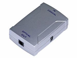 Digital Coaxial (RCA) to S/PDIF (Toslink) Digital Optical Audio Converter Digital Coaxial (RCA) to S/PDIF (Toslink) Digital Optical Audio Converter