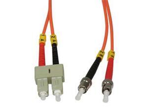 Arrowmounts Fiber Optic Jumper 1m ST-SC Duplex Multimode 62.5/125 Fiber Optic Cable (AM-FOJ2701) Arrowmounts Fiber Optic Jumper 1m ST-SC Duplex Multimode 62.5/125 Fiber Optic Cable (AM-FOJ2701)