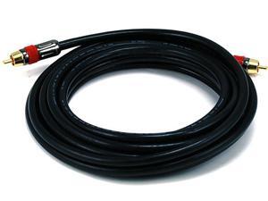 Monoprice 15ft High-quality Coaxial Audio/Video RCA CL2 Rated Cable - RG6/U 75ohm (for S/PDIF, Digital Coax, Subwoofer, and Compos Monoprice 15ft High-quality Coaxial Audio/Video RCA CL2 Rated Cable - RG6/U 75ohm (for S/PDIF, Digital Coax, Subwoofer, and Compos