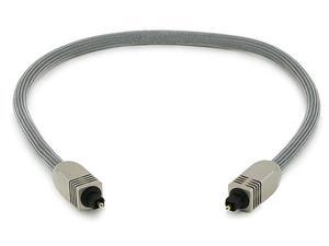 Premium S/PDIF (Toslink) Digital Optical Audio Cable, 18 inches Premium S/PDIF (Toslink) Digital Optical Audio Cable, 18 inches