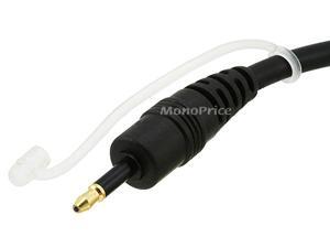 S/PDIF Digital Optical Audio Cable, Toslink to Mini Toslink, 25ft S/PDIF Digital Optical Audio Cable, Toslink to Mini Toslink, 25ft