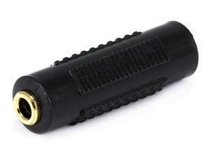 3.5mm Stereo Jack to 3.5mm Stereo Jack Adaptor - Gold Plated 3.5mm Stereo Jack to 3.5mm Stereo Jack Adaptor - Gold Plated