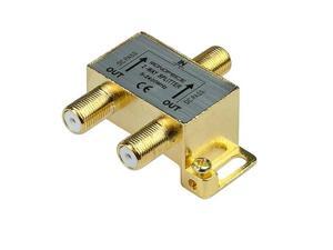 Monoprice 10013 PREMIUM 2 way Coax Cable Splitter Monoprice 10013 PREMIUM 2 way Coax Cable Splitter