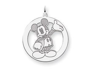 Disney's Waving Mickey Mouse Charm in Sterling Silver Disney's Waving Mickey Mouse Charm in Sterling Silver