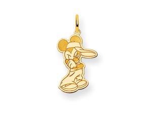 Disney's Mickey Mouse Charm in 14 Karat Gold Disney's Mickey Mouse Charm in 14 Karat Gold