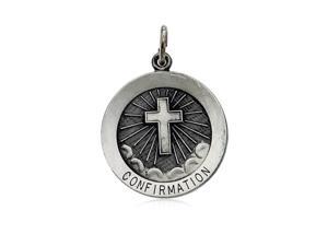 Confirmation Medal in 14 Karat White Gold Confirmation Medal in 14 Karat White Gold