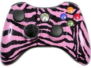Custom Xbox 360 Controller: Pink Zebra Custom Xbox 360 Controller: Pink Zebra