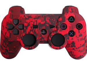 Custom PS3 Controller - Red Urban PlayStation 3 Controller Custom PS3 Controller - Red Urban PlayStation 3 Controller