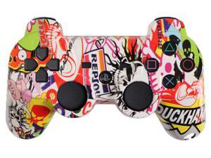 Custom PS3 Controller - Sticker Bomb PlayStation 3 Controller Custom PS3 Controller - Sticker Bomb PlayStation 3 Controller