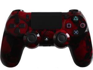 Custom PS4 Controller with Red Skullz Shell Custom PS4 Controller with Red Skullz Shell