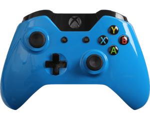 Custom Xbox One Controller Special Edition Glossy Blue Controller Custom Xbox One Controller Special Edition Glossy Blue Controller
