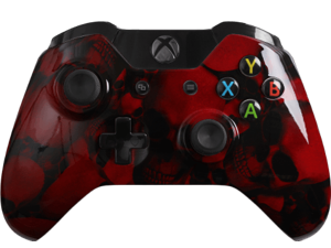 Custom Xbox One Controller Special Edition Red Skullz Controller Custom Xbox One Controller Special Edition Red Skullz Controller