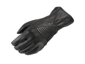 Scorpion Full Cut Leather Gloves Black MD Scorpion Full Cut Leather Gloves Black MD