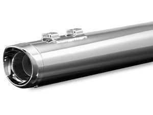 Kuryakyn Mellow Crusher Mufflers Slip Stream Tips Chrome Fits 95-12 Harley FLHX Street Glide EFI Kuryakyn Mellow Crusher Mufflers Slip Stream Tips Chrome Fits 95-12 Harley FLHX Street Glide EFI