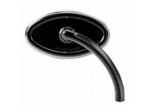 Arlen Ness Forged Billet Mirrors Short Left Black/Curvaceous (13-135) Arlen Ness Forged Billet Mirrors Short Left Black/Curvaceous (13-135)