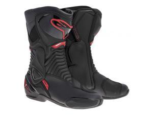 Alpinestars SMX-6 Mens Racing Boot Black/Red 44 EUR Alpinestars SMX-6 Mens Racing Boot Black/Red 44 EUR