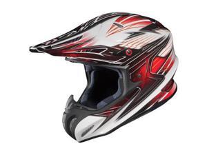 HJC RPHA-X Factor MX/Offroad Helmet White/Black/Red MD HJC RPHA-X Factor MX/Offroad Helmet White/Black/Red MD