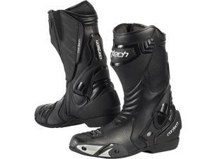 Cortech Latigo Air Road Race Boots Black 10 Cortech Latigo Air Road Race Boots Black 10