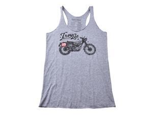 Troy Lee Designs Tracks Womens Tank Top Heather Gray XL Troy Lee Designs Tracks Womens Tank Top Heather Gray XL