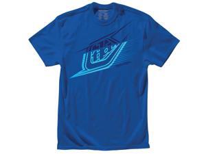 Troy Lee Designs Slice Mens Short Sleeve T-Shirt Royal Blue SM Troy Lee Designs Slice Mens Short Sleeve T-Shirt Royal Blue SM