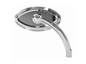 Arlen Ness Forged Billet Mirrors Short Left Chrome/Beveled (13-131) Arlen Ness Forged Billet Mirrors Short Left Chrome/Beveled (13-131)