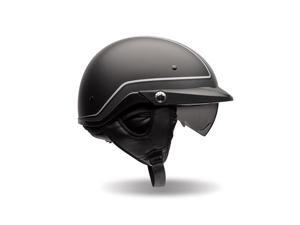 Bell Pit Boss Pin Open Faced Helmet Black/Gray LG Bell Pit Boss Pin Open Faced Helmet Black/Gray LG