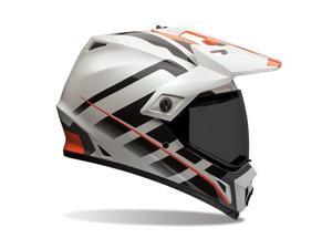 Bell MX-9 Adventure Raid Adult Helmet Orange/White MD Bell MX-9 Adventure Raid Adult Helmet Orange/White MD