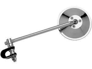 Emgo Universal Clamp On Round Mirror 8" Chrome for 3/4", 7/8", 1" bars (20-06808) Emgo Universal Clamp On Round Mirror 8" Chrome for 3/4", 7/8", 1" bars (20-06808)