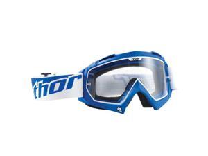 Thor Enemy MX Motocross Goggles Blue Adult Thor Enemy MX Motocross Goggles Blue Adult