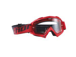 Thor Enemy MX Motocross Goggles Red Adult Thor Enemy MX Motocross Goggles Red Adult