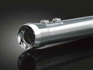Kuryakyn Mellow Crusher Mufflers Trident Tips Chrome Fits 95-12 Harley FLHXXX Street Glide Trike Kuryakyn Mellow Crusher Mufflers Trident Tips Chrome Fits 95-12 Harley FLHXXX Street Glide Trike