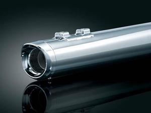 Kuryakyn Crusher Mufflers Slip Stream Tips Chrome Fits 95-12 Harley FLHX Street Glide Kuryakyn Crusher Mufflers Slip Stream Tips Chrome Fits 95-12 Harley FLHX Street Glide