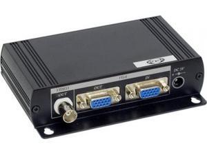 VGA to BNC & RCA Composite Video converter for DVR Surveillance System, Dual Output , Show your PC DVR screen on your TV monitor!! VGA to BNC & RCA Composite Video converter for DVR Surveillance System, Dual Output , Show your PC DVR screen on your TV monitor!!