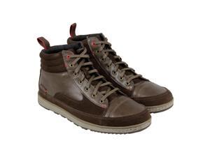 Cushe Burnside Dark Brown Mens High Top Sneakers Cushe Burnside Dark Brown Mens High Top Sneakers
