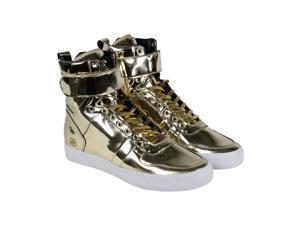 Radii Vertex Liquid Gold Leather Mens High Top Sneakers Radii Vertex Liquid Gold Leather Mens High Top Sneakers