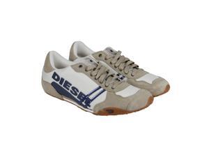 Diesel Solar Silver Mink Mens Lace Up Sneakers Diesel Solar Silver Mink Mens Lace Up Sneakers