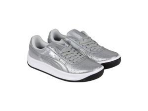 Puma Gv Special Reflective Silver Metallic Black Mens Lace Up Sneakers Puma Gv Special Reflective Silver Metallic Black Mens Lace Up Sneakers