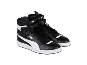 Puma Sky Ii Hi Fg Black White Mens High Top Sneakers Puma Sky Ii Hi Fg Black White Mens High Top Sneakers