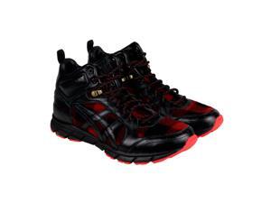 Onitsuka Tiger Harandia MT Red Plaid-Black Mens Lace Up Sneakers Onitsuka Tiger Harandia MT Red Plaid-Black Mens Lace Up Sneakers