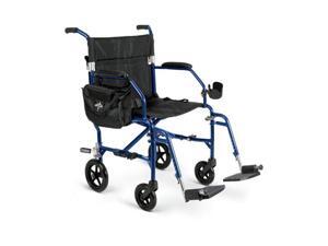 Medline MDS808200F2B Freedom 2 Transport Chairs,Blue Case Of 1 CS Medline MDS808200F2B Freedom 2 Transport Chairs,Blue Case Of 1 CS