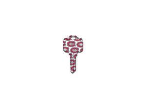 Montreal Canadiens Kwikset KW House Key Montreal Canadiens Kwikset KW House Key
