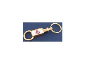 University of Louisville Gold Tone Valet Keychain University of Louisville Gold Tone Valet Keychain