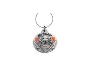 San Francisco Giants Oval Pewter Keychain San Francisco Giants Oval Pewter Keychain