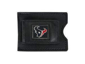 Houston Texans Leather Money Clip and Card Case Houston Texans Leather Money Clip and Card Case