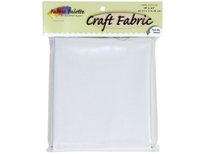 Craft Fabric 45" Wide 1/2 Yard Cuts-White Craft Fabric 45" Wide 1/2 Yard Cuts-White