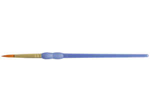 Crafter's Choice Gold Taklon Round Brush-Size 5/0 Crafter's Choice Gold Taklon Round Brush-Size 5/0