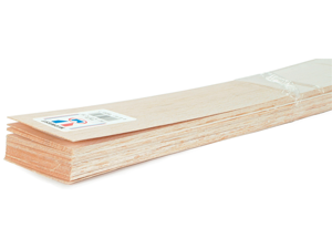 Balsa Woods Sheet 36"-1/4"X4" Balsa Woods Sheet 36"-1/4"X4"
