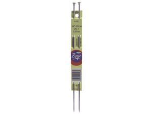 Single Point Aluminum Knitting Needles 10"-Size 5 Single Point Aluminum Knitting Needles 10"-Size 5